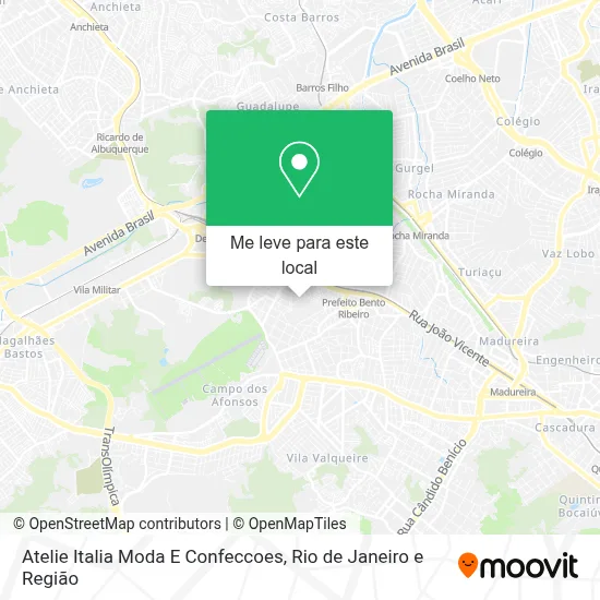 Atelie Italia Moda E Confeccoes mapa