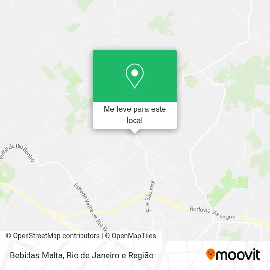 Bebidas Malta mapa
