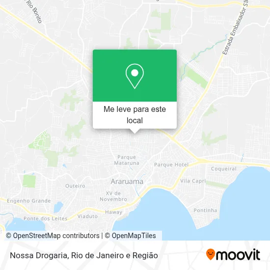 Nossa Drogaria mapa