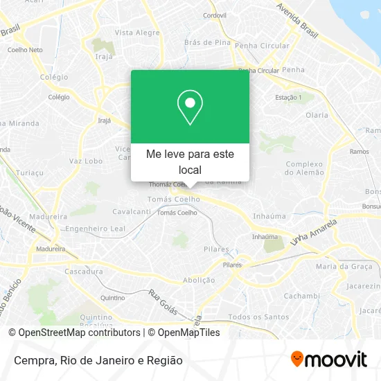 Cempra mapa