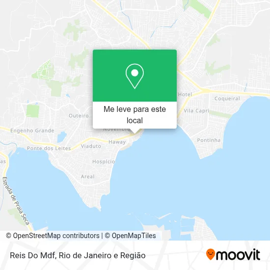 Reis Do Mdf mapa