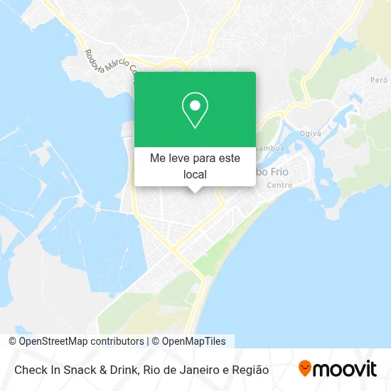 Check In Snack & Drink mapa