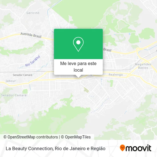 La Beauty Connection mapa