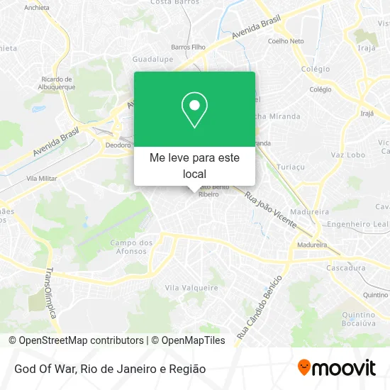 God Of War mapa