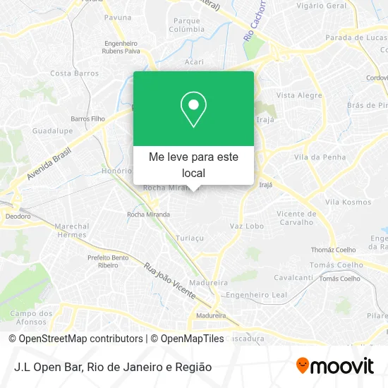 J.L Open Bar mapa