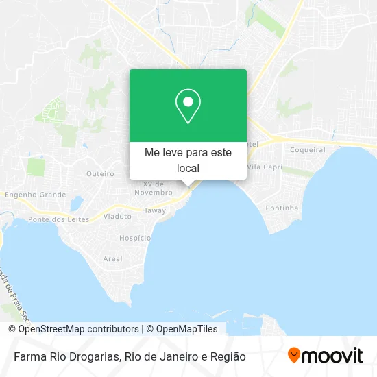 Farma Rio Drogarias mapa