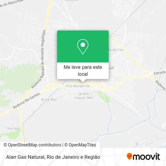 Alan Gas Natural mapa