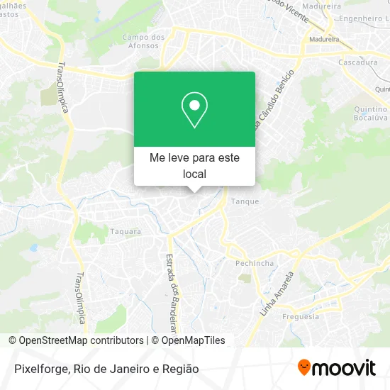 Pixelforge mapa