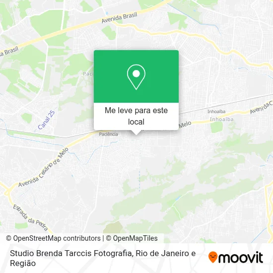 Studio Brenda Tarccis Fotografia mapa