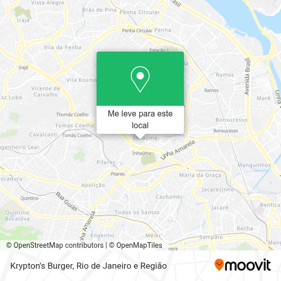Krypton's Burger mapa
