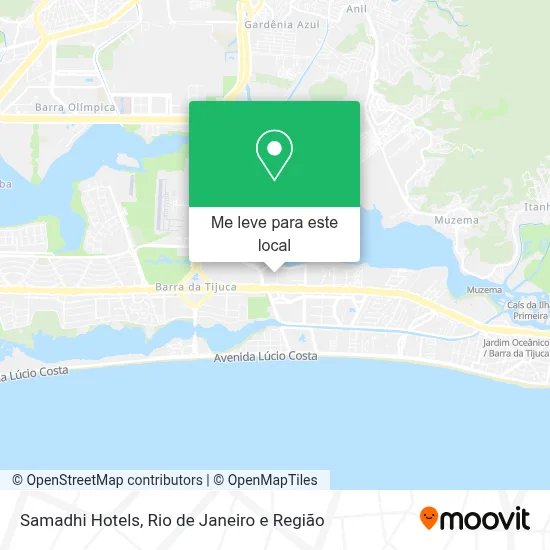 Samadhi Hotels mapa