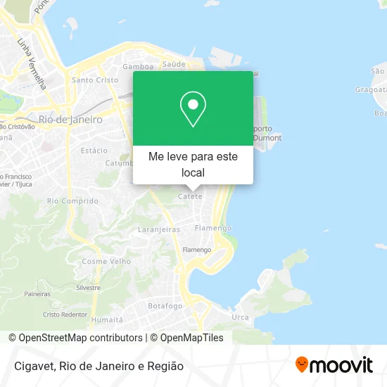 Cigavet mapa