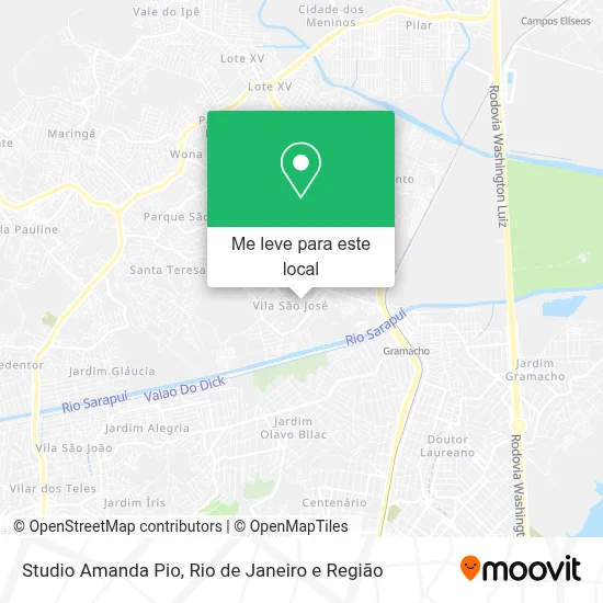 Studio Amanda Pio mapa