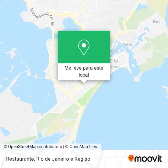 Restaurante mapa