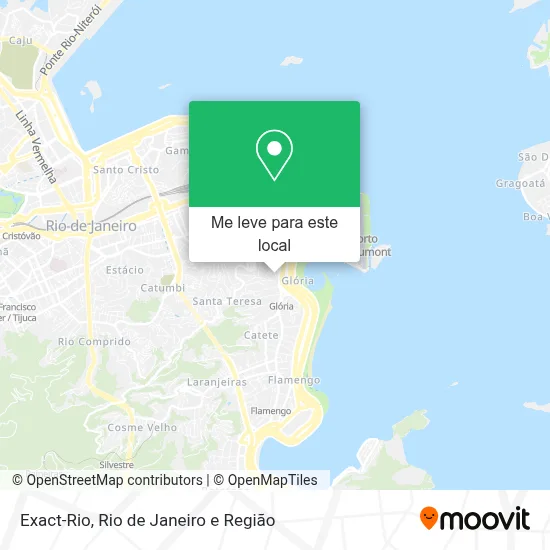 Exact-Rio mapa