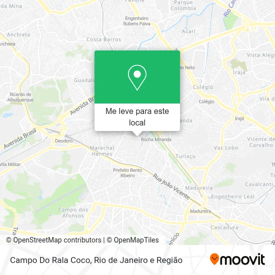 Campo Do Rala Coco mapa