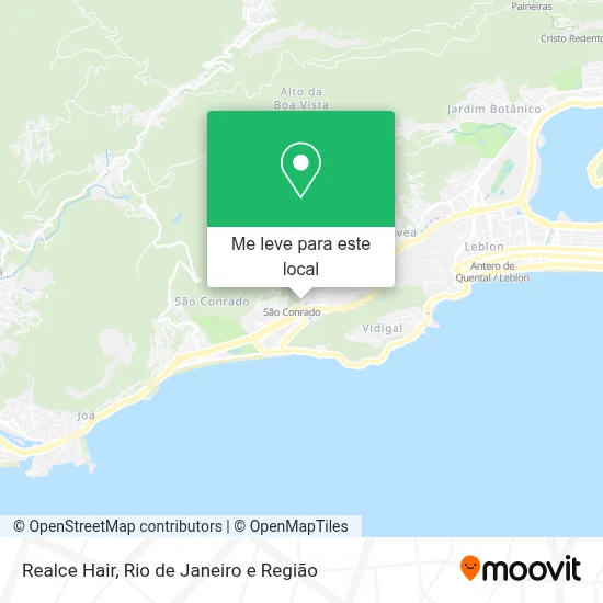 Realce Hair mapa