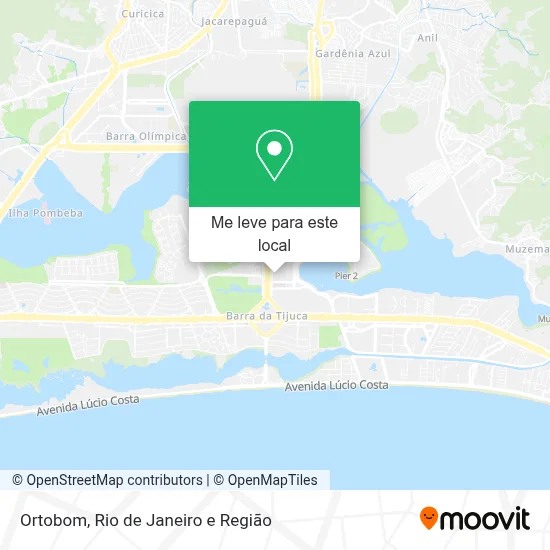 Ortobom mapa