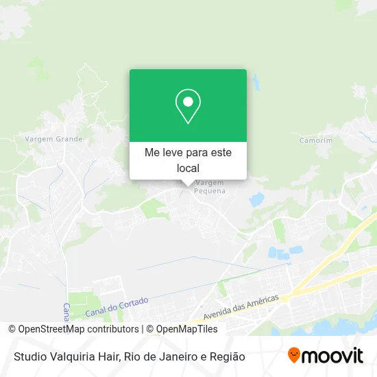 Studio Valquiria Hair mapa