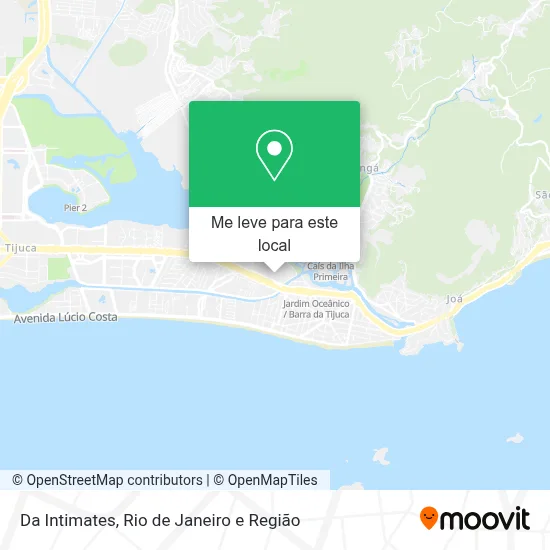 Da Intimates mapa