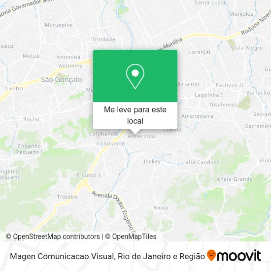 Magen Comunicacao Visual mapa