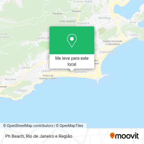Ph Beach mapa