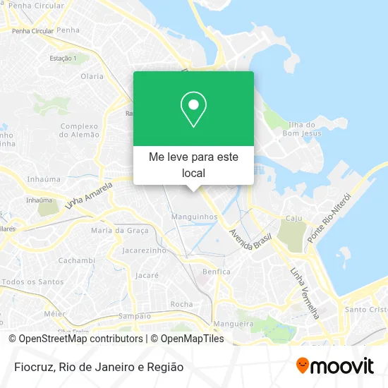 Fiocruz mapa