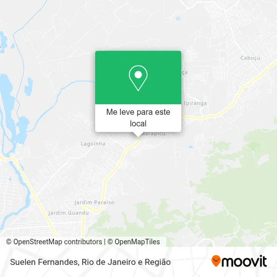 Suelen Fernandes mapa