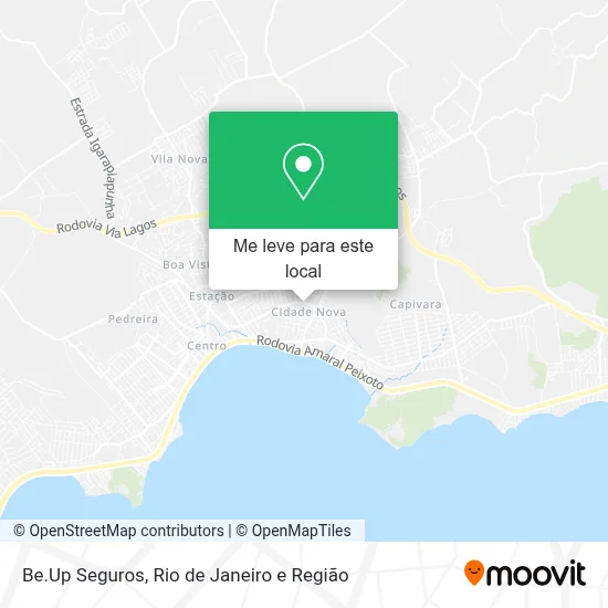 Be.Up Seguros mapa