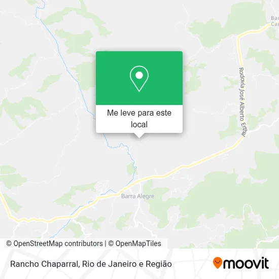 Rancho Chaparral mapa