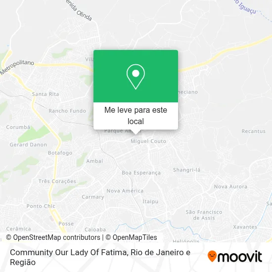 Community Our Lady Of Fatima mapa