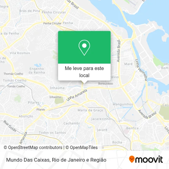 Mundo Das Caixas mapa