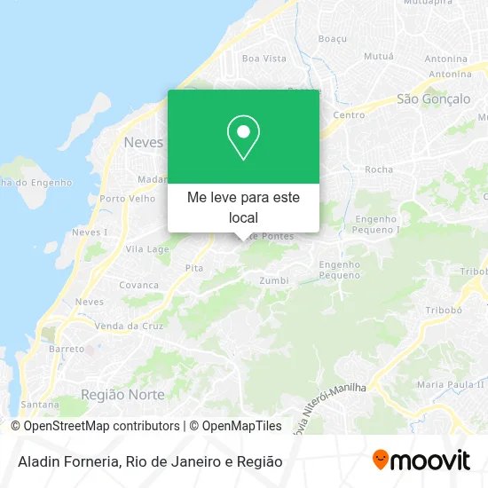 Aladin Forneria mapa