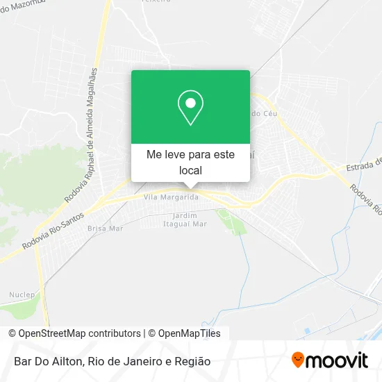 Bar Do Ailton mapa