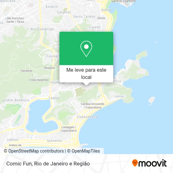 Comic Fun mapa