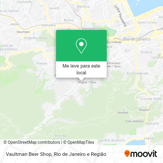 Vaultman Beer Shop mapa