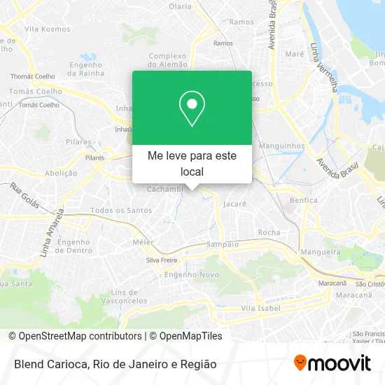 Blend Carioca mapa