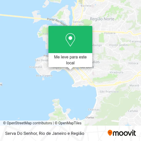 Serva Do Senhor mapa
