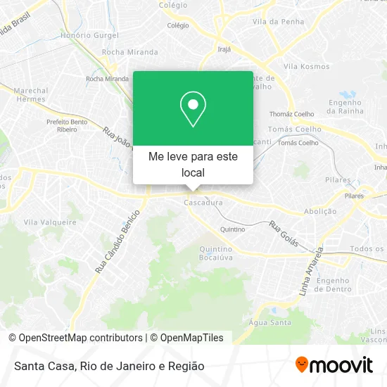 Santa Casa mapa