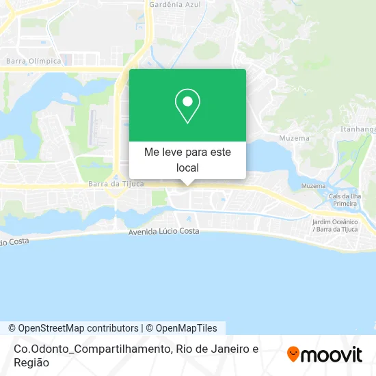 Co.Odonto_Compartilhamento mapa