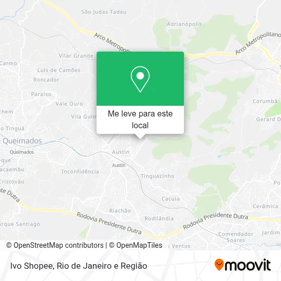 Ivo Shopee mapa