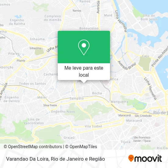 Varandao Da Loira mapa