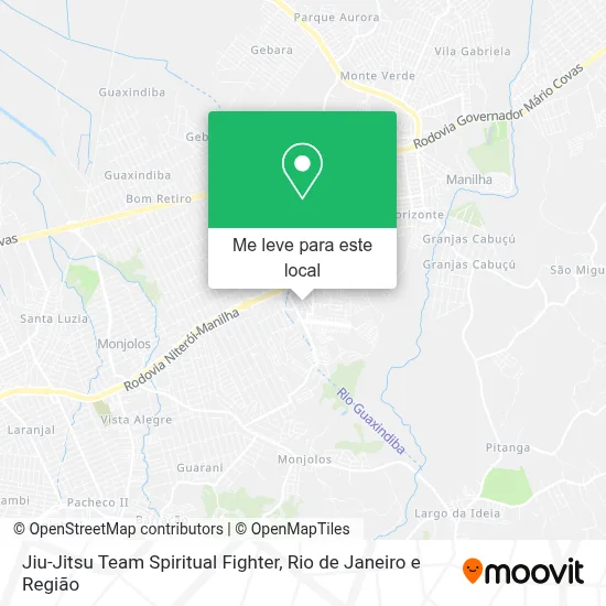 Jiu-Jitsu Team Spiritual Fighter mapa