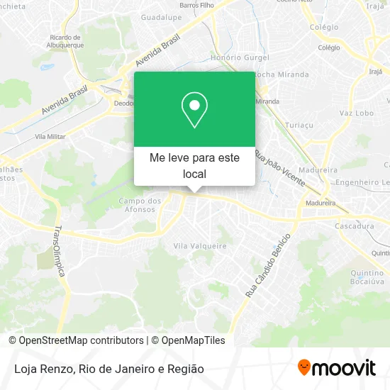 Loja Renzo mapa