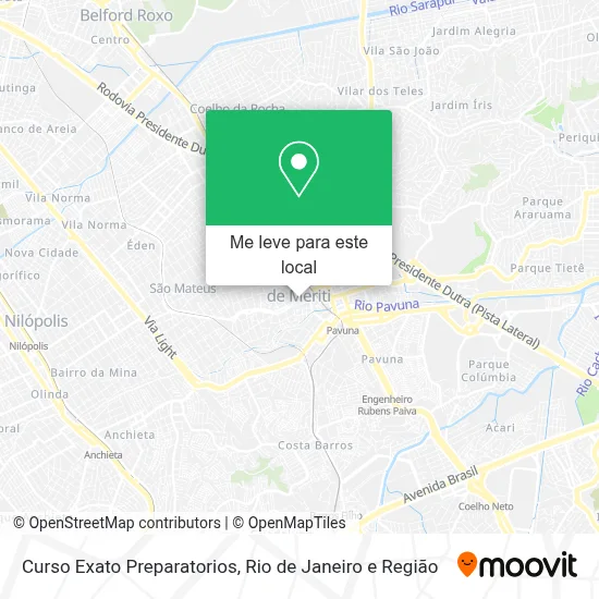 Curso Exato Preparatorios mapa