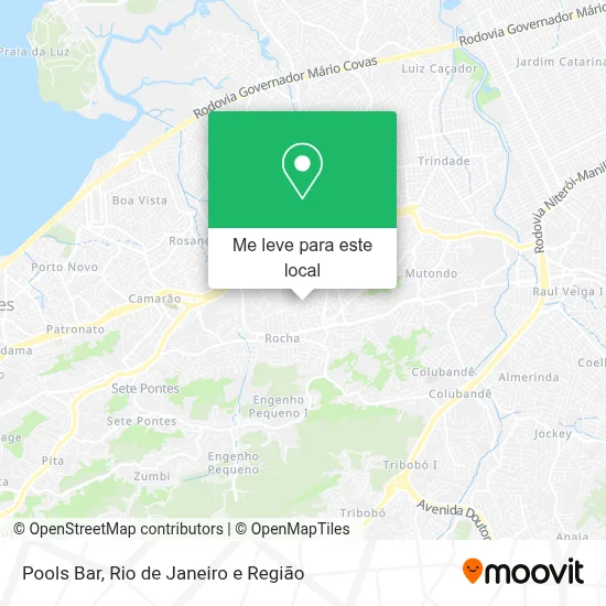 Pools Bar mapa
