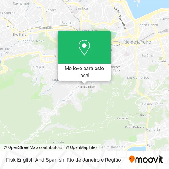 Fisk English And Spanish mapa