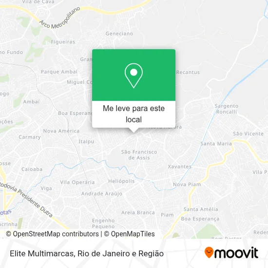 Elite Multimarcas mapa