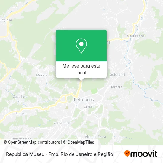 Republica Museu - Fmp mapa