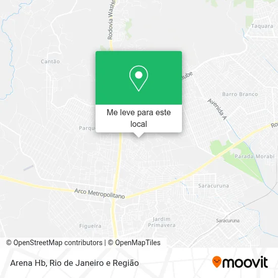 Arena Hb mapa